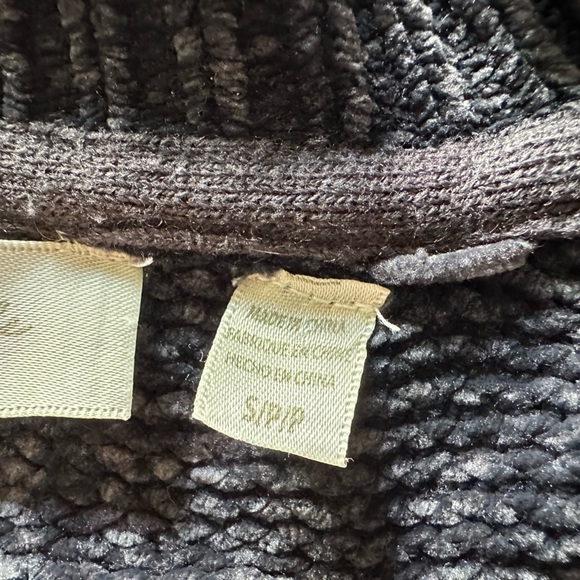 Slouchy Grey Knit Cardigan - Picture 7 of 10